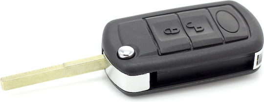 CarGuard Ключодържател за автомобил с острие с 3 бутона за Ленд Роувър