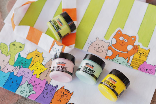 Fabric Pentart Yellow 50ml