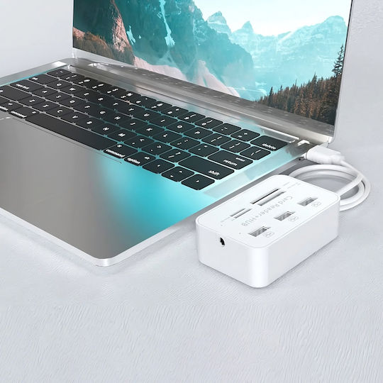 USB Hub with 2 Ports USB 3.1 with USB-A Connection