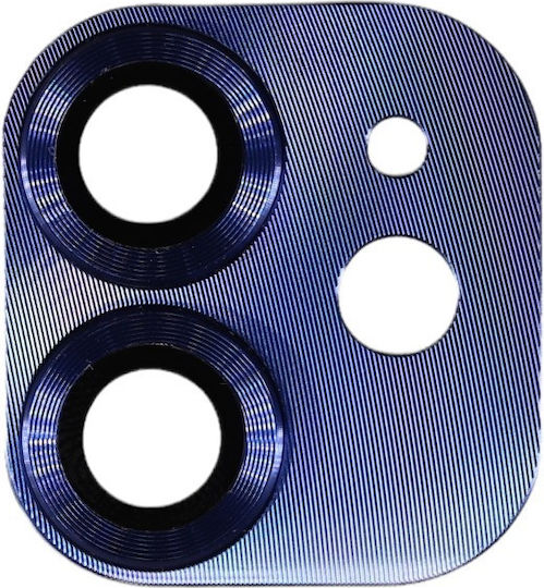 Metall Kameraobjektivschutz für iPhone 12 Marineblau