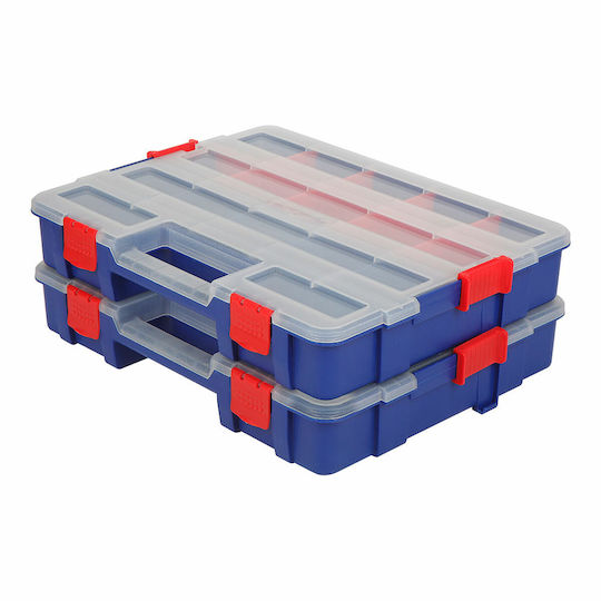 WorkPro Werkzeugkoffer-Organisator Blau 38.2x30x6.2cm