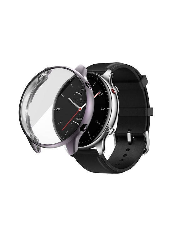 Protective Cover Case Electroplating Coating Amazfit Gtr 2 Tpu Gray