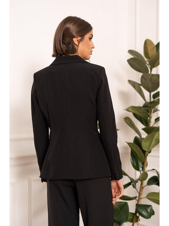 Bon Damen Blazer Black