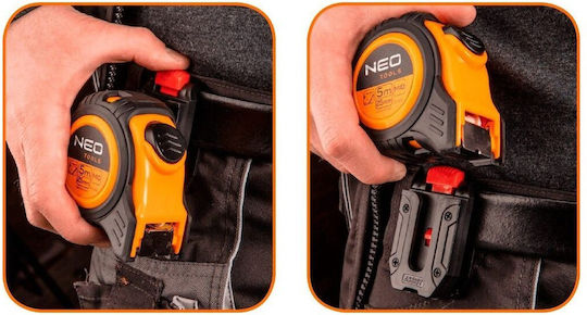 Neo Tools Метрическа лента 16мм x 3м