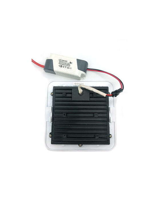 Square LED Panel 9W 15x15cm