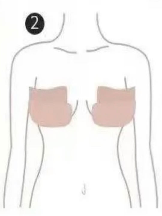 Rosa Junio Boob Tape Γυναικεία Αυτοκόλλητη Ταινία Ανόρθωσης Στήθους Nude