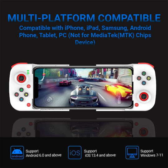 Honson Ασύρματο Gamepad για Android / iOS Πολύχρωμο