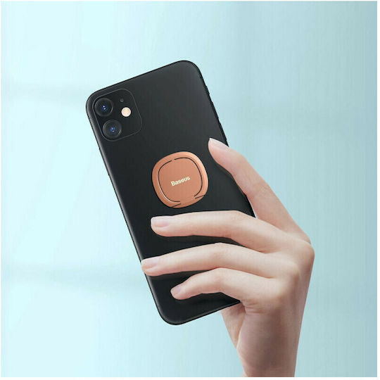 Suport universal pentru telefon Baseus inel invizibil roz 17793