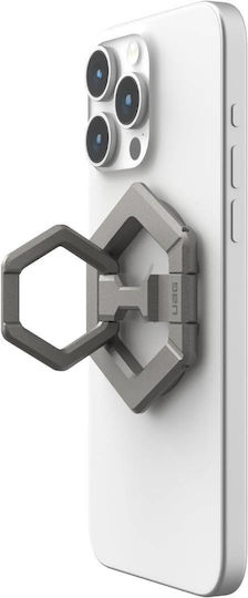 Uag Universeller Magnetischer Metallringständer 360 Magnetische Hüllen Smartphones Titan Grau 964443113636