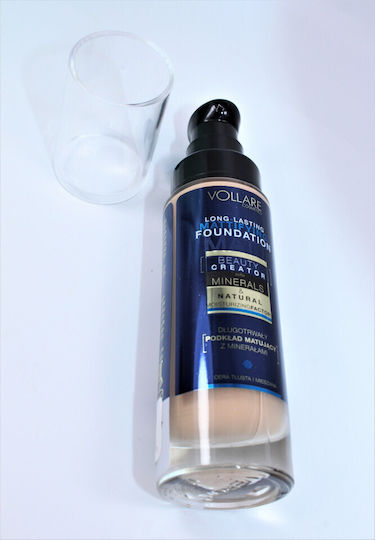 Fond de ten Vollare Fond de ten de lungă durată Minerale 703 Miere 30 ml
