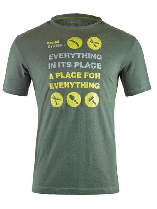 Kapriol Work T-Shirt Green