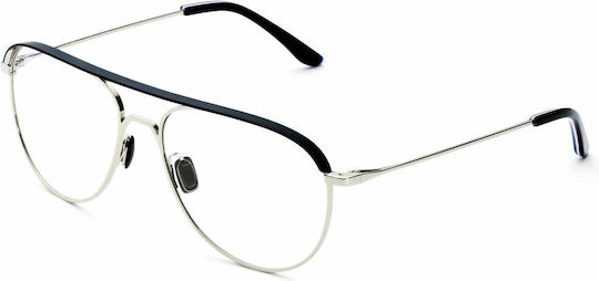 Vuarnet Men's Metal Blue Light Blocking Glasses in Gray Color
