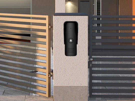 Eura Eura Wireless Video Door Phone Black