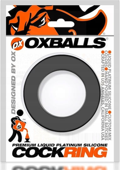 Oxballs Ring Schwanz Silikon Schwarz
