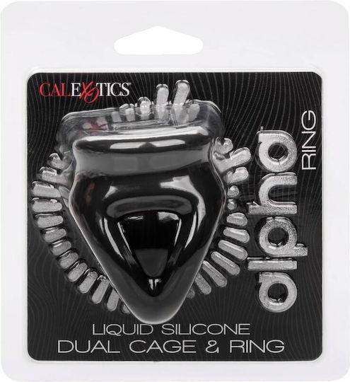 Calexotics Alpha Dual Пръстен Петел Силикон Черен D-239233