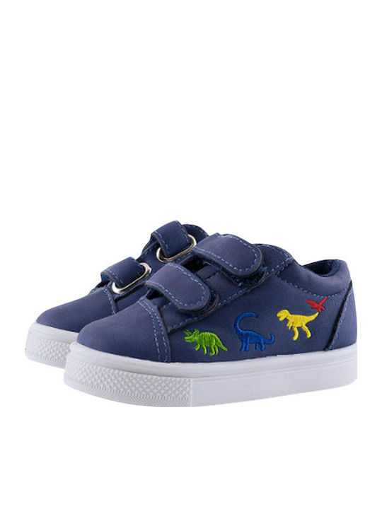 Παιδικά Sneakers με Σκρατς Μπλε