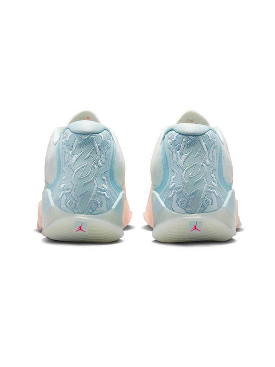 Zion 3 Low Basketball Shoes Bleached Coral / Pale Ivory / Glacier Blue / Crimson Tint