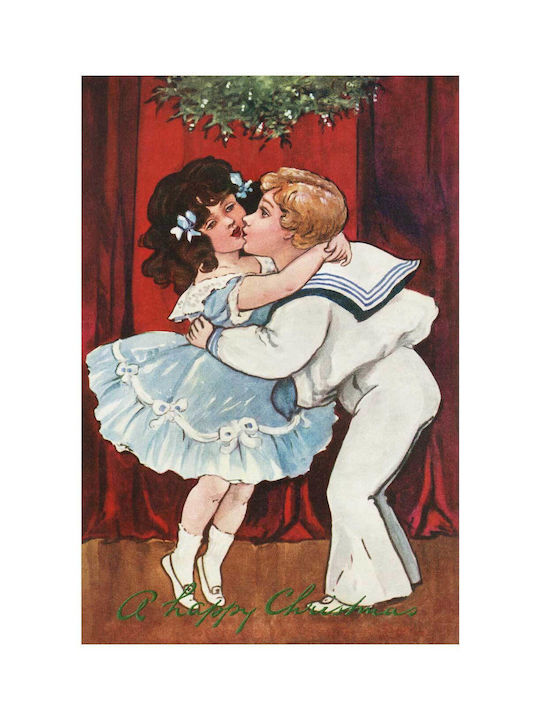 A Happy Christmas (1905) From The Miriam And Ira D. Wallach Division Of Art, Prints And Photographs: Picture Collection By H. Sandford Painting on Canvas 100x150cm
