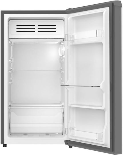 United Еднокрилен Хладилник 83лт В85xШ44.4xД45.6см. Inox UND-0862X