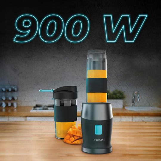 Cecotec Power Titanium 900 ProGo Μπλέντερ 570 ml 900W Μαύρο