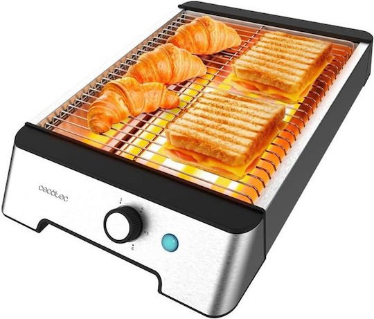 Cecotec Niceslice Φρυγανιέρα 2 Θέσεων 1000W Inox