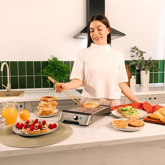 Cecotec Niceslice Φρυγανιέρα 2 Θέσεων 1000W Inox