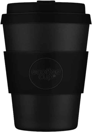 Ecoffee Cup Κούπα Πλαστική με Καπάκι Μαύρη 350ml Ecoffee Cup Κούπα Πλαστική με Καπάκι Μαύρη 350ml