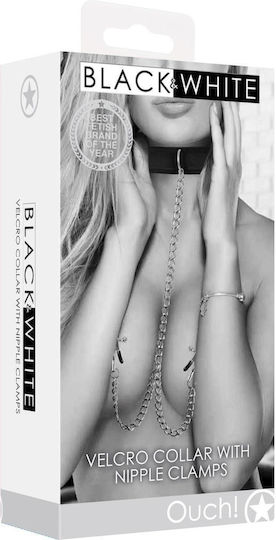 Shots Halsband in Schwarz Farbe