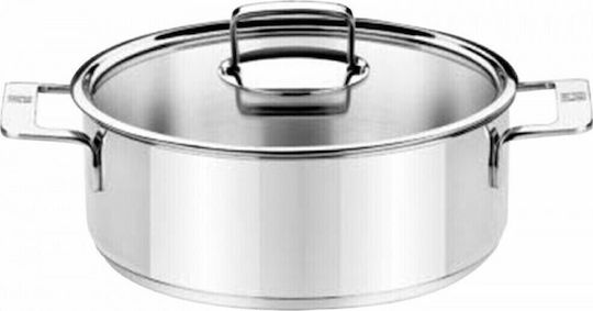 Bra Signature Shallow Stainless Steel Pot 4.5lt / 30cm