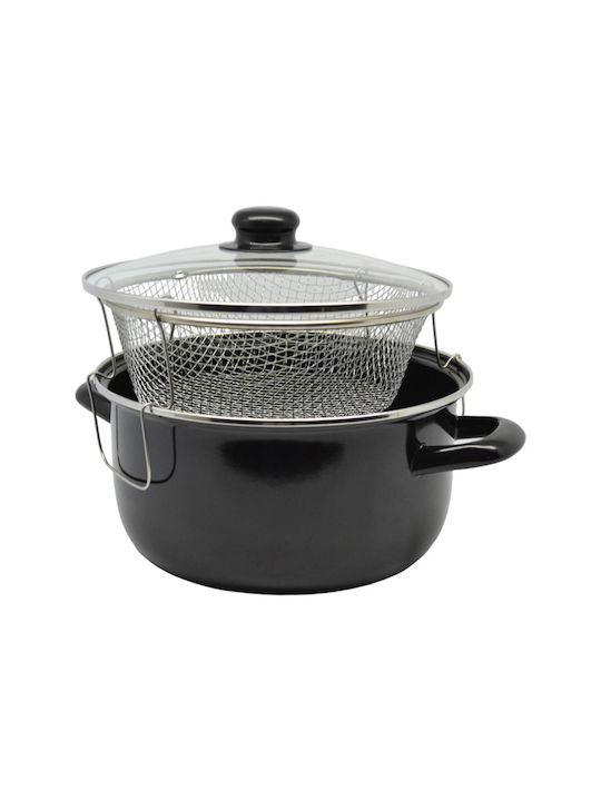 Ankor Fryer Pot made of Aluminum 24cm