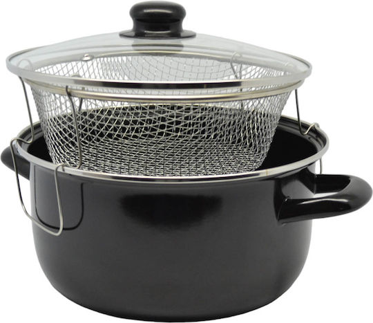 Ankor Fritteusentopf aus Aluminium 24cm