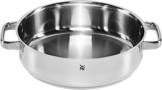 WMF Vitalis Flacher Edelstahl-Topf 5Es / 28cm