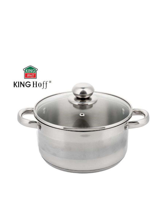 KING Hoff Deep Stainless Steel Pot 1.5lt / 16cm