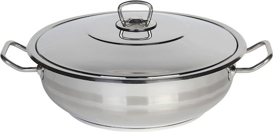 Homeplus Gastro Ανοξείδωτη Ρηχή Κατσαρόλα 4.5lt / 28cm