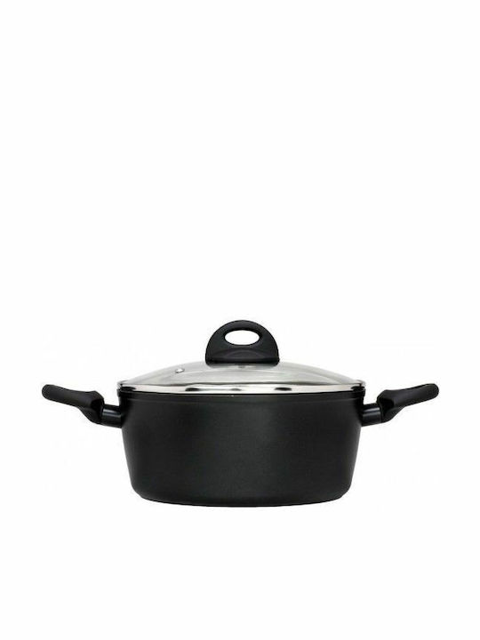 Cryspo Trio Petra Βαθιά Κατσαρόλα από Αλουμίνιο 4.9lt / 24cm