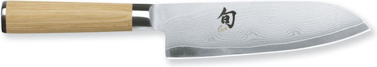 Kai Shun Μαχαίρι Santoku από Ανοξείδωτο Ατσάλι 16.5cm