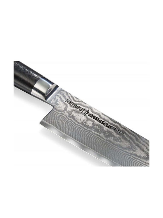 Samura Μαχαίρι Nakiri από Δαμασκηνό Ατσάλι 18.3cm