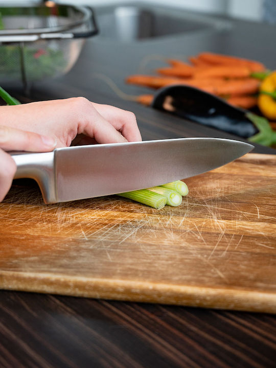 Alpina Appliances Knife Chef from Stainless Steel 33.5cm