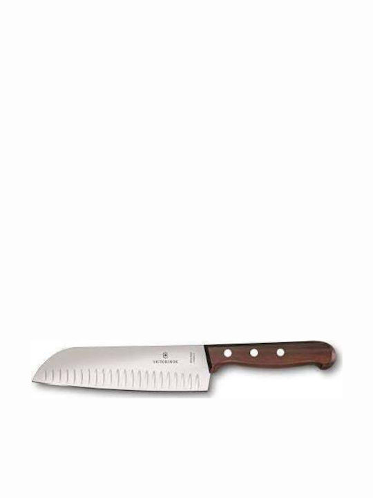 Victorinox Rosewood Knife Santoku from Stainless Steel 17cm