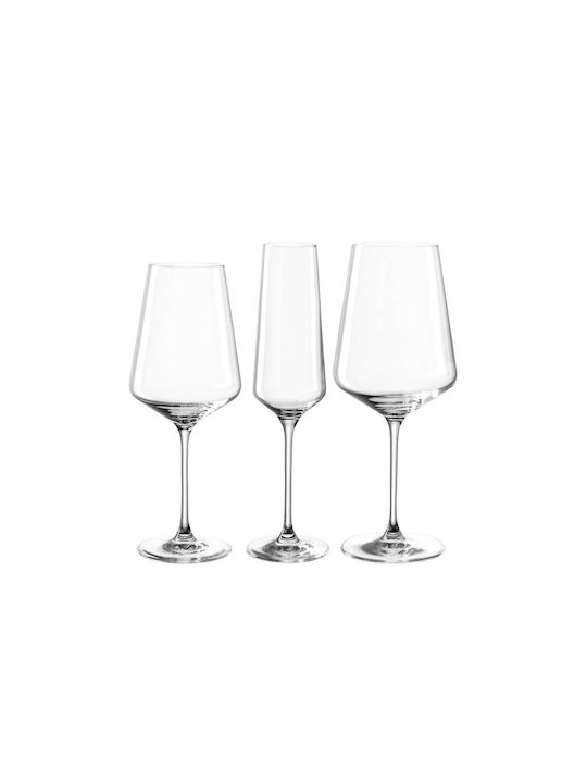 Leonardo Glass Set for White Wine made of Glass Stacked 12pcs