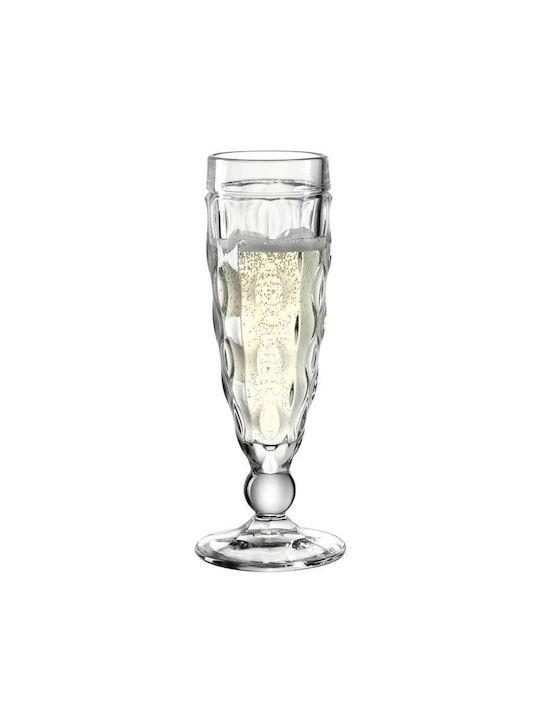 Leonardo Set de pahare de sampanie din Sticlă Cu picior 140ml 6buc
