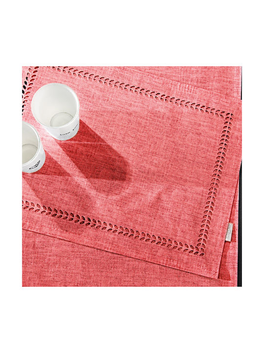 Saint Clair 3007 Placemats Tesatura Roșu 45x33cm 1buc Saint Clair 3007 Placemats Tesatura Roșu 45x33cm 1buc