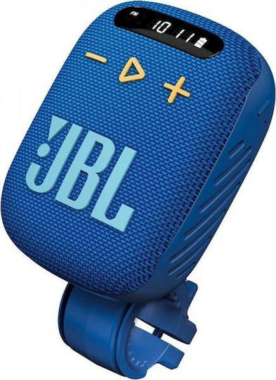 JBL Wind 3 JBLWIND3BLU Bluetooth-Lautsprecher 5W mit Radio und Batterielaufzeit bis zu 2.5 Stunden Blau