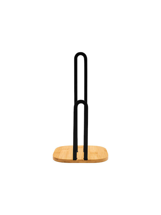 Estia Metallic Paper Towel Holder Essentials Black 16x16x31.3cm 01-13196