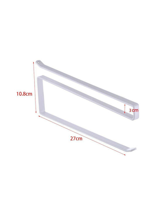 Viosarp Distribuitor de role Metalică Albă 34x7x18cm