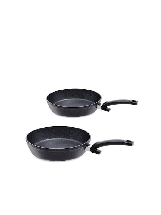 Fissler Adamant Comfort Pans Set of Aluminum with Non-stick Coating 2pcs