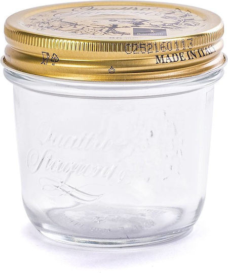 Bormioli Rocco Allgemeine Verwendung Glasvase mit Deckel Transparent 310ml 1 Stück