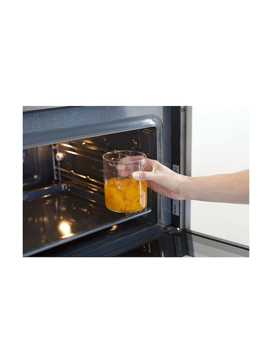 Brabantia Βάζο Γενικής Χρήσης με Καπάκι Γυάλινο Γκρι 1100ml