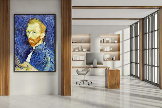 Self-portrait 1889 Картина Копие на Ван Гог Платнен 40x50см