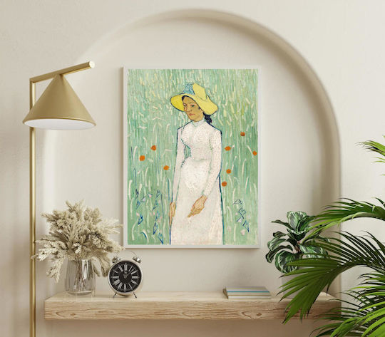 Girl In White (1890) By Vincent Van Gogh 1 Painting Copy of Van Gogh on Canvas 100x150cm